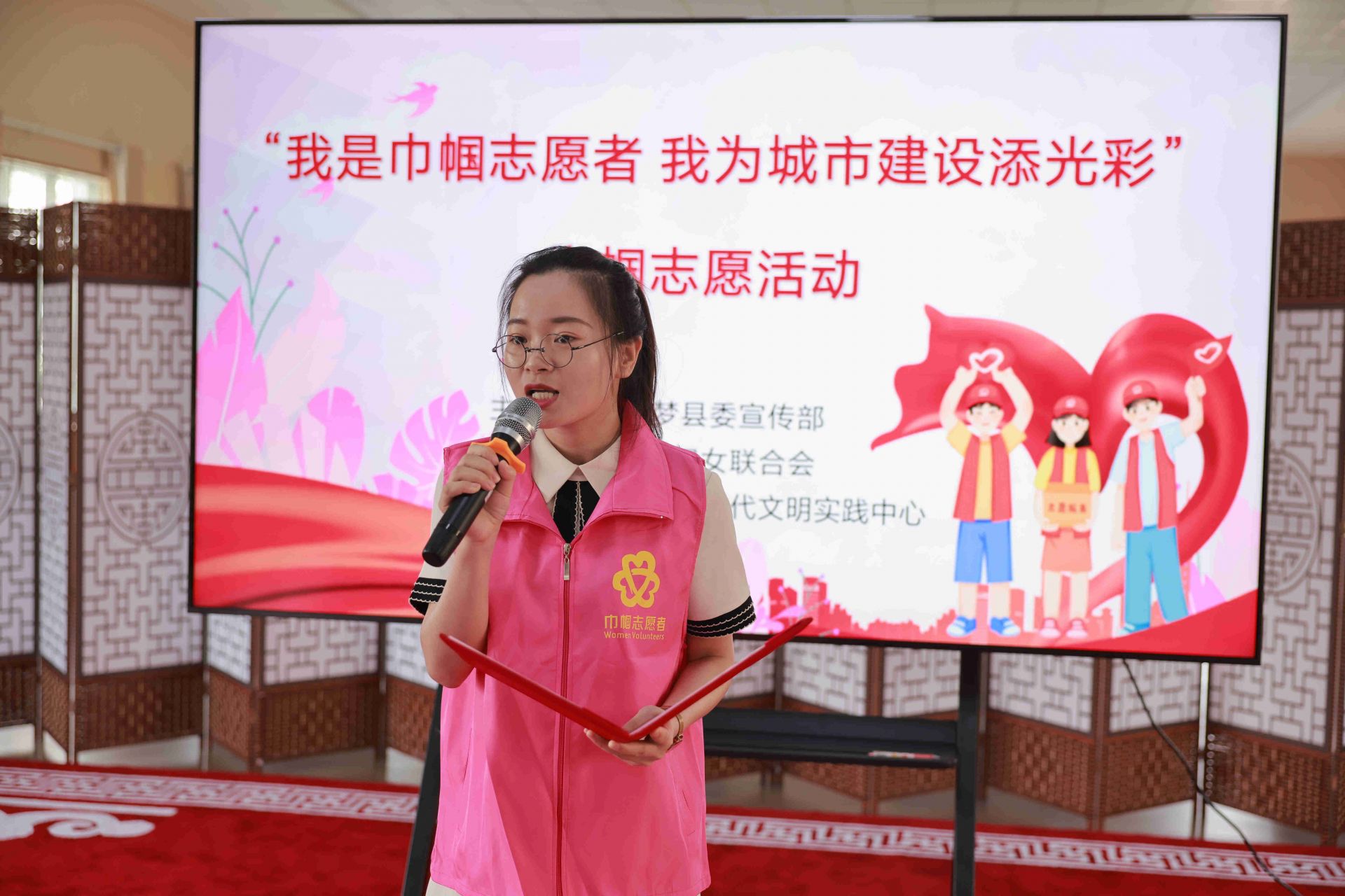 8舉行巾幗志愿者宣講——通訊員聶杰杰_副本.jpg.jpg
